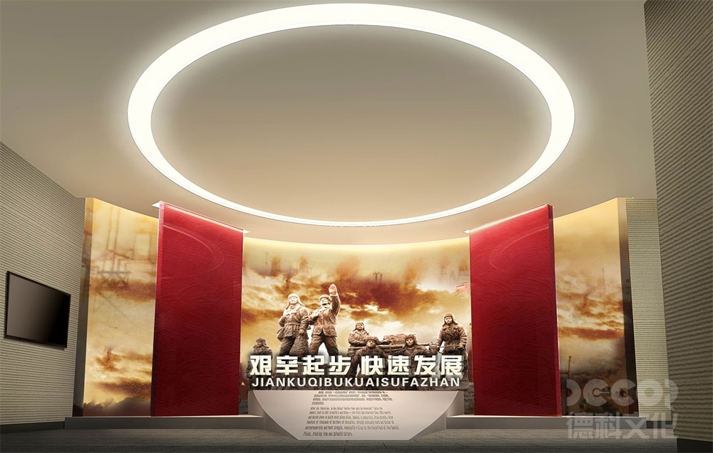 紅色展館設計如何避免內(nèi)容過度碎片化？